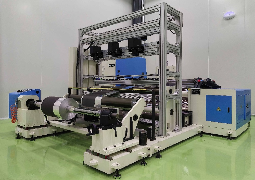 WY SL-1500ML微電腦控制涂碳鋁箔分切機